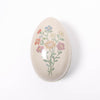 Maileg metal Easter Egg with picture of flowers | © Conscious Craft
